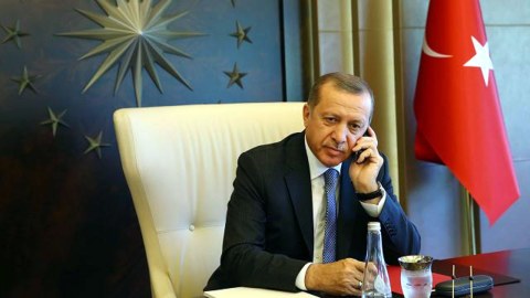 Ərdoğan 4 ölkənin lideri ilə müzakirə APARDI
