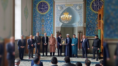 Kobaxidze Tbilisi Cümə məscidində - FOTO