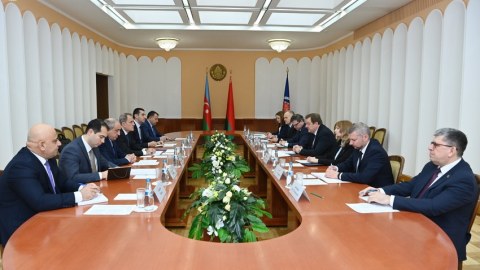 Bayramov belaruslu həmkarı ilə nələri müzakirə etdi...
