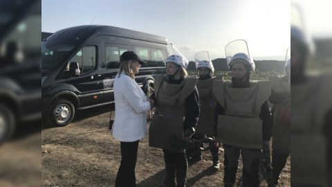 Minaların təmizlənməsində Aİ Azərbaycanın ən böyük dəstəkçisidir