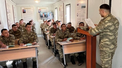 Hərbçilərin döyüş hazırlığı yüksək səviyyədədir - FOTO