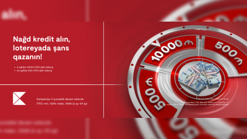 Kapital Bank-dan mükafatlarla dolu “50 gün 50 hədiyyə” lotereyası