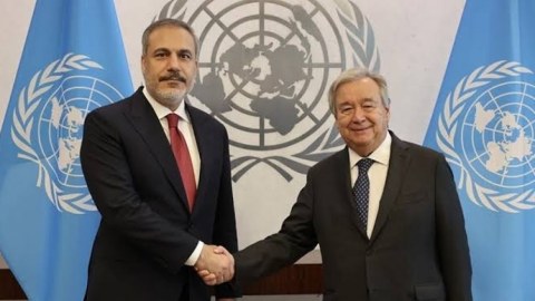 Hakan Fidan Quterreşlə regionu müzakirə etdi 