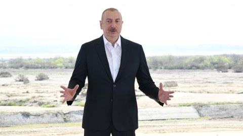 Şirvan suvarma kanalının xüsusi əhəmiyyəti var - Prezident