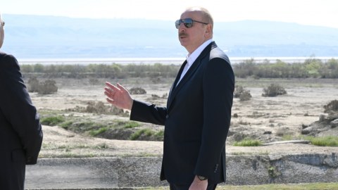 Xəzərin suyunun duzsuzlaşdırılması layihəsi üzərində iş aparılır