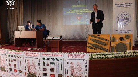 Azad edilmiş ərazilərə köçürüləcək fermerlər üçün təlim - FOTO