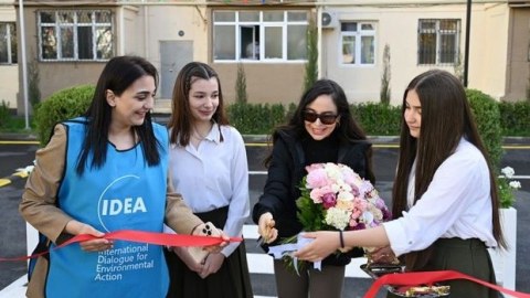 Leyla Əliyevanın iştirakı ilə növbəti abad həyətlər sakinlərin istifadəsinə verildi - FOTO