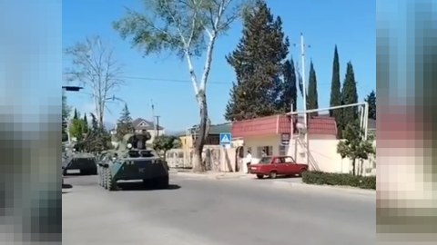 Sülhməramlılar Azərbaycanı tərk etdi - VİDEO