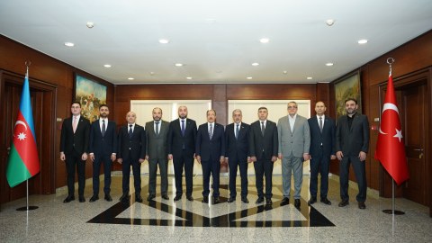 MÜSİAD Azərbaycanın yeni İdarə Heyəti Türkiyə səfiri ilə görüşdü - FOTO