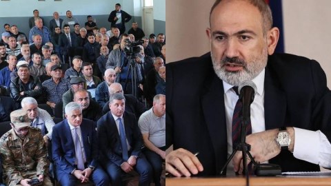 Paşinyan Azərbaycanla sərhəddəki ermənilərə nələr dedi? - TƏFƏRRÜAT