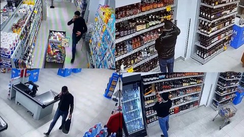 Marketdən 8 min manatlıq spirtli içki oğurlayan şəxs saxlanıldı