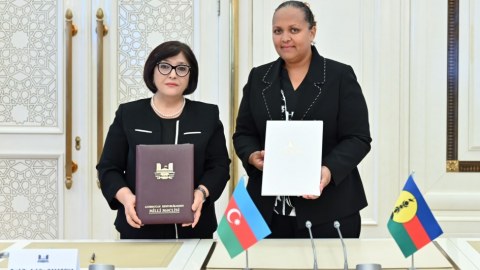 Azərbaycan və Yeni Kaledoniya parlamentləri əməkdaşlıq memorandumu