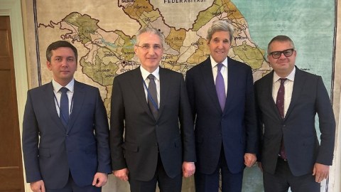 Muxtar Babayev Con Kerri ilə COP29-u müzakirə etdi 