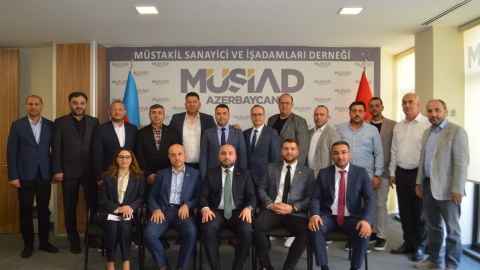 AY-SİAD nümayəndələri MÜSİAD-ı ziyarət etdilər - FOTO