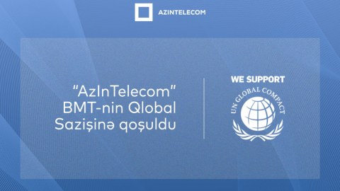 “AzInTelecom” BMT-nin Qlobal Sazişinə qoşuldu