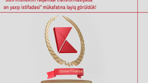 “Global Finance” Kapital Bank-ı mükafatlandırdı