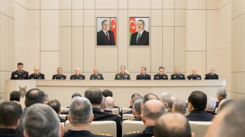 Vilayət Eyvazov kollegiya iclası keçirdi
