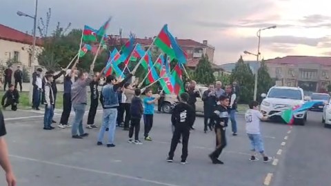 Qazaxlılar 4 kəndin qaytarılmasını belə qeyd etdilər - VİDEO