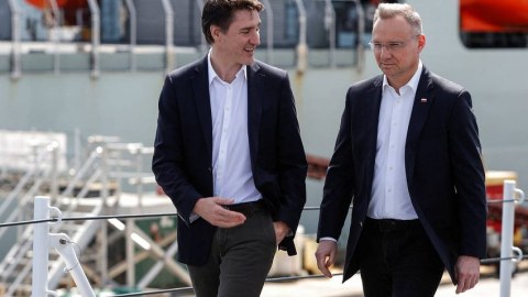 Kanada və Polşa liderləri Ukraynaya yardımı müzakirə etdilər