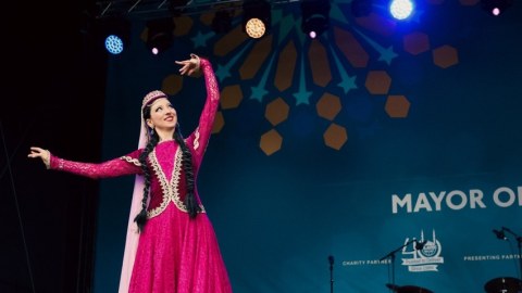 Milli rəqsimizə Londonda böyük maraq