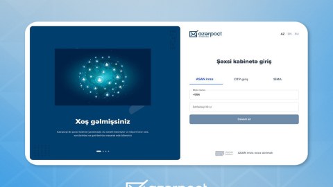 “Azərpoçt” "İnternet bankçılıq” xidmətini istifadəyə verdi