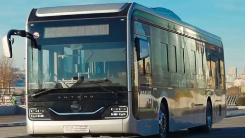 Çindən Azərbaycana 160 elektrik avtobusu gətirildi