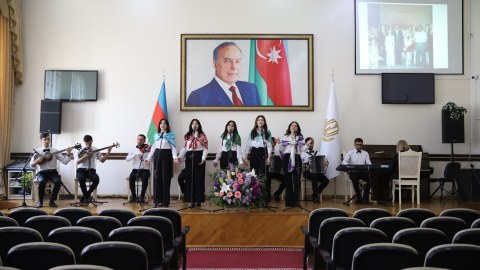 Gəncə Dövlət Universitetində bədii yaradıcılıq müsabiqəsi keçirilib - FOTO