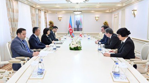 Azərbaycan-Gürcüstan əlaqələri müzakirə olundu - FOTO
