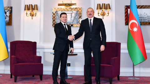 İlham Əliyev Zelenskini COP29-a dəvət etdi