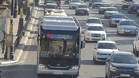 Bakıda tıxac olan yolların sayı artıb - SİYAHI