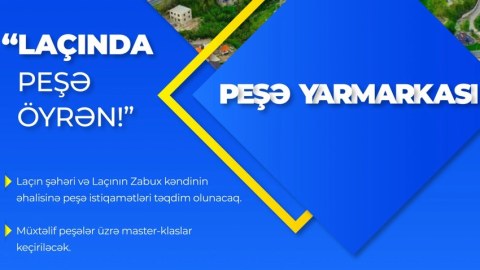 Azad edilən ərazilərdə peşə yarmarkası keçiriləcək