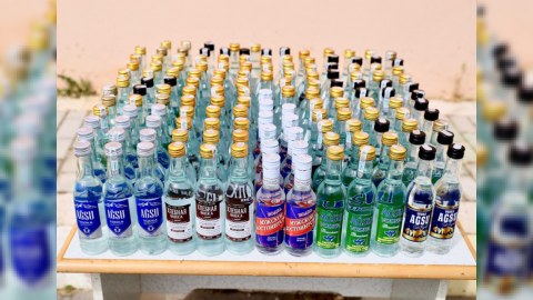 Naxçıvanda saxta alkoqollu içkilər aşkarlandı