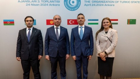 Türk Dövlətləri Təşkilatının kosmik agentlik rəhbərləri bir arada - FOTOLAR