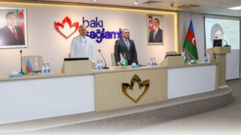 Bakı Sağlamlıq Mərkəzində Zərifə Əliyevaya həsr olunmuş tədbir keçirildi - FOTOLAR