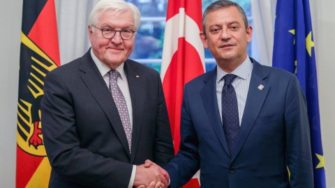 Almaniya prezidenti CHP sədri ilə görüşüb - FOTOLAR