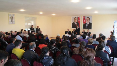 Veyisli kəndində səyyar qəbul keçirildi - FOTO