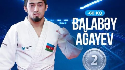 Cüdoçumuz Zaqrebdə gümüş medal qazandı