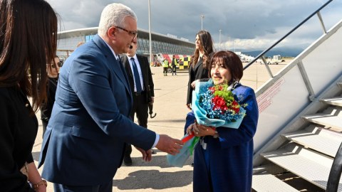 Spiker Monteneqroda səfərdədir - FOTO