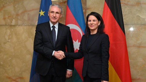 Muxtar Babayev alman nazirlə COP29-u müzakirə etdi 