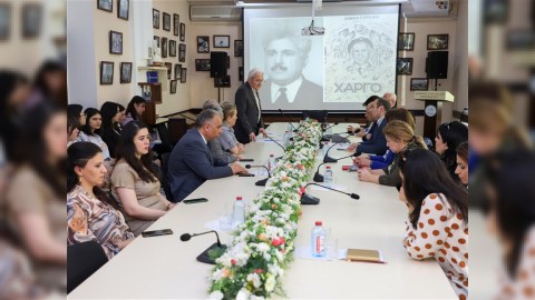 “Zaman Qarayevin “Xarqo” romanında multikultural dəyərlər” mövzusunda dəyirmi masa keçirilib