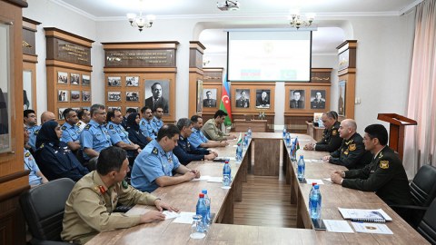 Müdafiə Universitetində Pakistan nümayəndələri ilə GÖRÜŞ 