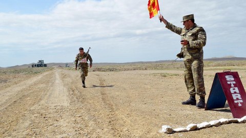 Orduda hərbiləşdirilmiş kross birinciliyi