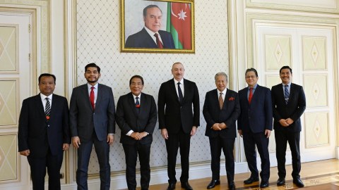 Prezident daha bir qəbul keçirdi