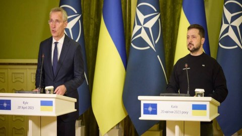 NATO Baş katibi gözlənilmədən Ukraynaya gedib
