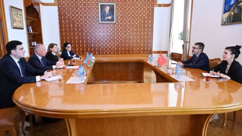 Konstitusiya Məhkəməsində Türkiyə nümayəndə heyəti ilə görüş