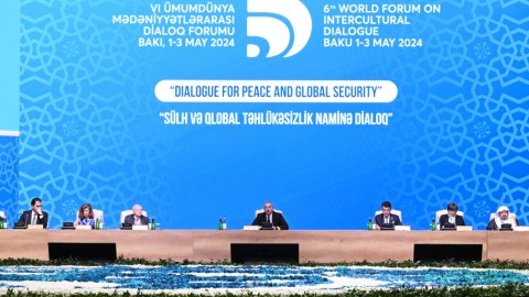 Bakıda Dialoq Forumu keçirilir: Prezident mərasimdə iştirak edib - FOTOLAR