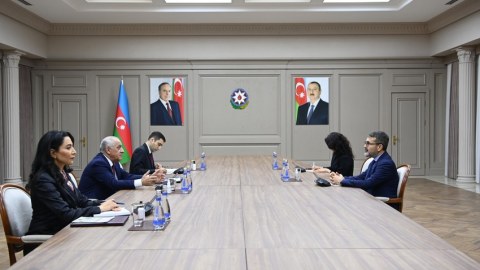 Əli Əsədov Türkiyə rəsmisini qəbul etdi