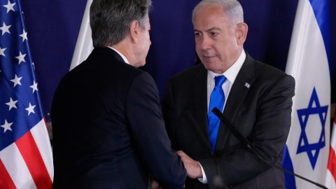Blinken Qüdsdə Netanyahu ilə görüşdü