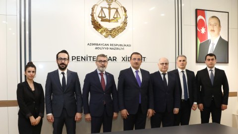 Türkiyə İnsan Hüquqları və Bərabərlik Qurumunun sədri Penitensiar xidmətdə - FOTO
