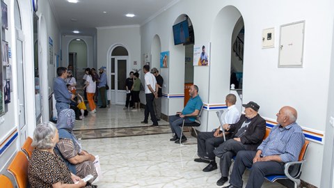 “Referans”dan Zərifə Əliyevanın 101 illiyinə həsr olunmuş tibbi aksiya - FOTOLAR